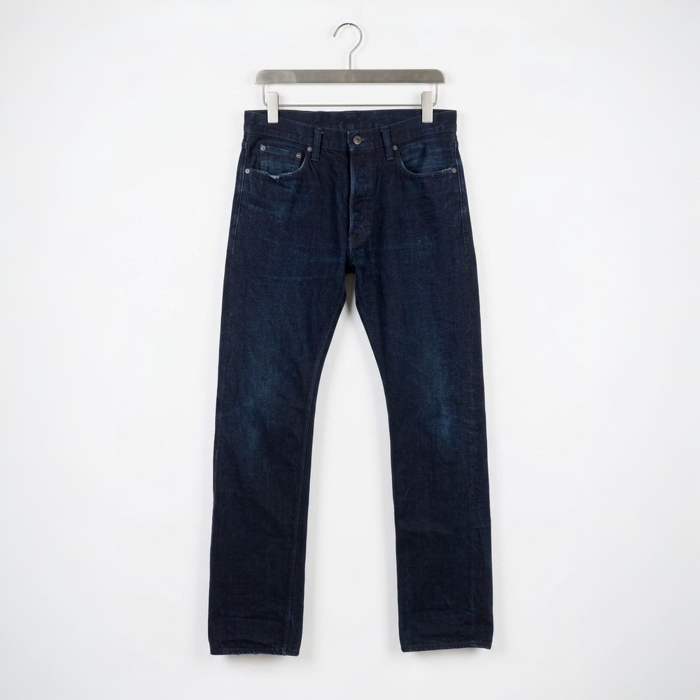 Pure Blue Japan Syoaiya Selvedge Denim Jeans Men's Tag 38 Actual 35x34 Dark Wash